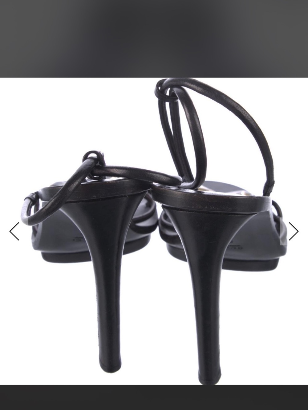 Gucci crystal embellished black heels vintage rare - Picture 4 of 5
